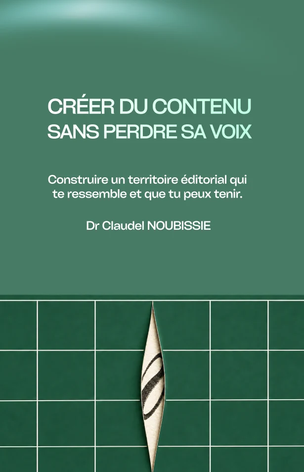 Couverture de Créer du contenu sans perdre sa voix