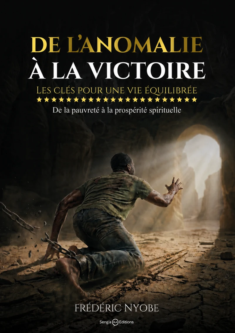 Première de couverture de De l’Anomalie à la Victoire · Frédéric NYOBE