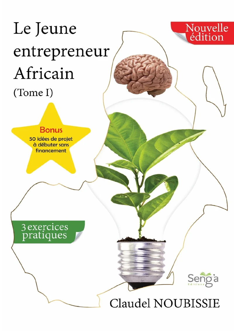 Première de couverture de Le Jeune Entrepreneur Africain · Claudel NOUBISSIE