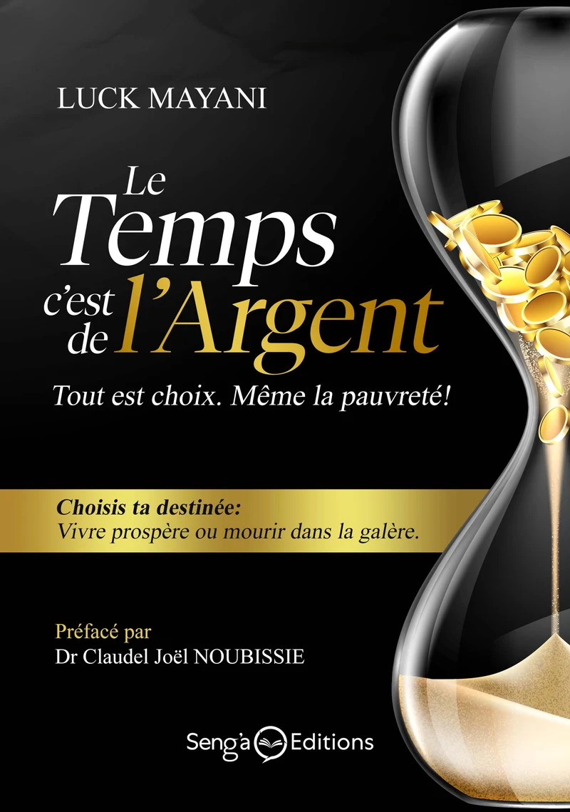 Première de couverture de Le Temps, c’est de l’argent · Luck MAYANI